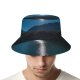 yanfind Adult Fisherman's Hat Olivier Miche Sunny Daytime Landscape Sun Rays River Mountains Fishing Fisherman Cap Travel Beach Sun protection
