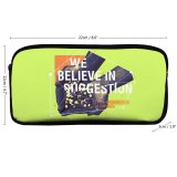 yanfind Pencil Case YHO Quotes Believe Suggestion Regret Zipper Pens Pouch Bag for Student Office School