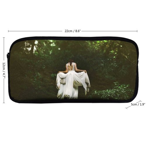 yanfind Pencil Case YHO Images Fantasy Wallpapers Angel Wedding Dress Free Girls Pictures Bride Fairy Bridal Zipper Pens Pouch Bag for Student Office School