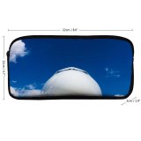 yanfind Pencil Case YHO Images Flora Airship Sky Grass Wallpapers Plant Outdoors Free Aircraft Pictures Transportation Zipper Pens Pouch Bag for Student Office School