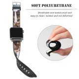 yanfind Watch Strap for Apple Watch Denys Nevozhai Svartifoss Waterfall Vatnajökull National Park Lava Columns Rocks Cliff Iceland Compatible with iWatch Series 5 4 3 2 1
