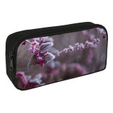 yanfind Pencil Case YHO Images Freezing Flora Frost Snow Grass Wallpapers Plant Outdoors Free Olsztyn Winter Zipper Pens Pouch Bag for Student Office School
