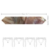 Yanfind Table Runner Young Kitty Pet Kitten Portrait Whiskers Cute Little Adorable Plants Cat Fur Everyday Dining Wedding Party Holiday Home Decor