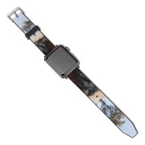 yanfind Watch Strap for Apple Watch Savanna Plant Trunk Mexico Jalisco Pictures Grassland Outdoors Grey Tree Free Compatible with iWatch Series 5 4 3 2 1