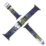yanfind Watch Strap for Apple Watch River  Pond Waterfall Doomgirl Dungowan Tamworth Australia Country Outing Grass Trees Compatible with iWatch Series 5 4 3 2 1