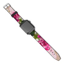 yanfind Watch Strap for Apple Watch Valentines Flora Bouquet  Rose Toronto Fancy Home Plant  Purple Compatible with iWatch Series 5 4 3 2 1