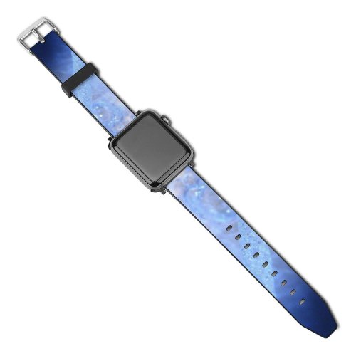 yanfind Watch Strap for Apple Watch  Drench Clear Colorful  Wave Bubbles Natural Reflection  Ripples Compatible with iWatch Series 5 4 3 2 1