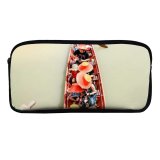 yanfind Pencil Case YHO Boat River Market Watercraft Pattaya Floating Zipper Pens Pouch Bag for Student Office School