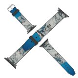 yanfind Watch Strap for Apple Watch Landscape Peak Activities Slope Leisure Pictures Outdoors Snow Stew   Avalanche Compatible with iWatch Series 5 4 3 2 1