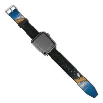 yanfind Watch Strap for Apple Watch Abies Oregon Scenery Range Washington Tree States  Snow Plant Fir Compatible with iWatch Series 5 4 3 2 1