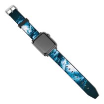 yanfind Watch Strap for Apple Watch Landscape Cave Iceland Pictures Winter Outdoors Desktop Snow  Free Gigjökull Compatible with iWatch Series 5 4 3 2 1