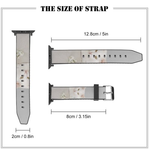 yanfind Watch Strap for Apple Watch Funny Curiosity Sit Cute Love Young Little  Pretty Family Whisker Downy Compatible with iWatch Series 5 4 3 2 1