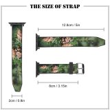 yanfind Watch Strap for Apple Watch Abies Tree Pine Cone Plant Fir Larch Free Fall Yew Insect Compatible with iWatch Series 5 4 3 2 1