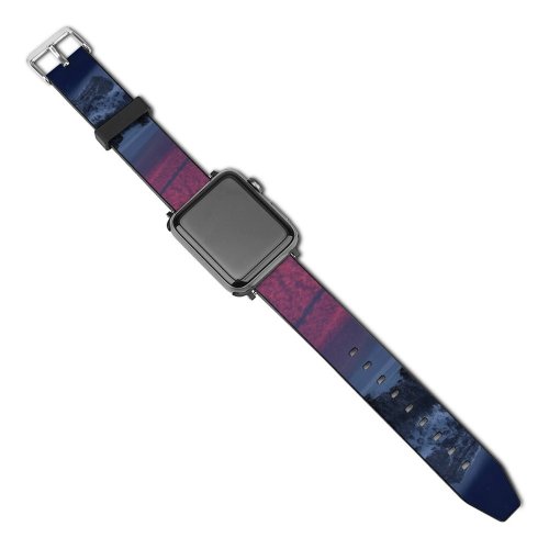 yanfind Watch Strap for Apple Watch Dawn Sky Sunset Free Dusk Basin La France Outdoors Wallpapers Images Compatible with iWatch Series 5 4 3 2 1