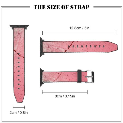 yanfind Watch Strap for Apple Watch Alternative  Building Invertebrate Experimental Insect Pointillism Pictures PNG Vital Abstract Compatible with iWatch Series 5 4 3 2 1
