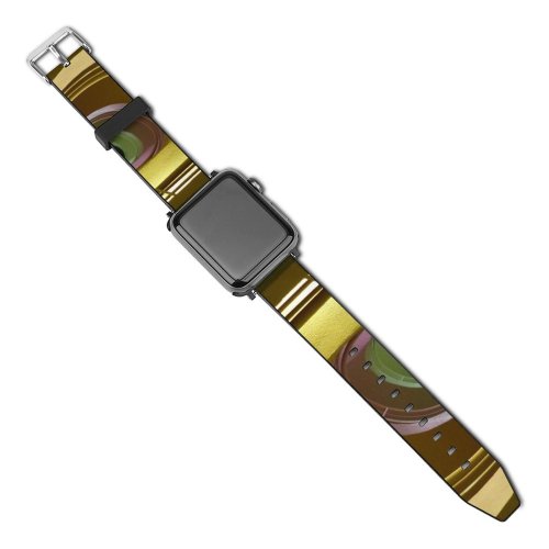 yanfind Watch Strap for Apple Watch Wallpapers Images Banister Domain Spiral Staircase Lighting Light Public Handrail Compatible with iWatch Series 5 4 3 2 1