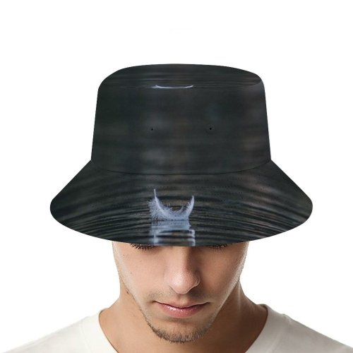 yanfind Adult Fisherman's Hat Mediataion Medvode Sorrow Ripple Mother Real Dear Quiet Wallpapers Lonely Feather Isolation Fishing Fisherman Cap Travel Beach Sun protection