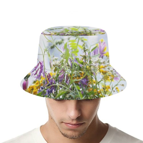 yanfind Adult Fisherman's Hat Images Floral Vines Flora Spring Wildflowers California Flowers Aster Wallpapers Mimosa Plant Fishing Fisherman Cap Travel Beach Sun protection