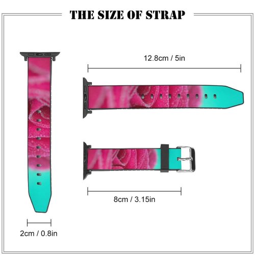 yanfind Watch Strap for Apple Watch Flower Petal Rose Plant  Creative Images Commons Compatible with iWatch Series 5 4 3 2 1