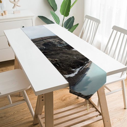 Yanfind Table Runner Scenery Promontory Slope Iceland Mountain Caldera Scale Askja Free Outdoors Wallpapers Everyday Dining Wedding Party Holiday Home Decor