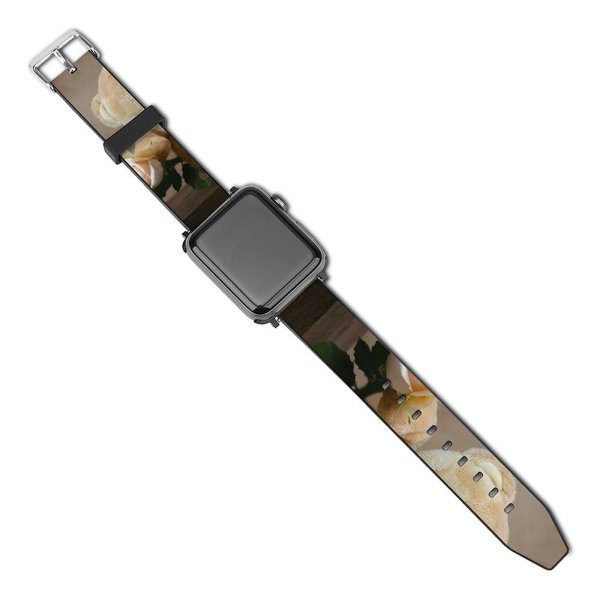 yanfind Watch Strap for Apple Watch Cute Teddy  Rose Toy  Valentine's Compatible with iWatch Series 5 4 3 2 1