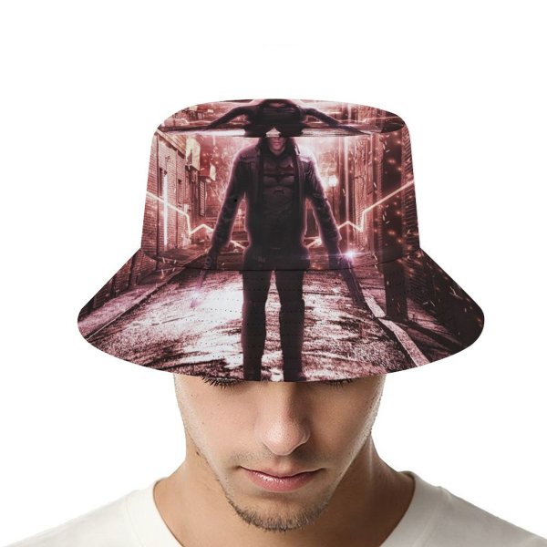 yanfind Adult Fisherman's Hat Games Hood Gotham Knights PlayStation PlayStation Xbox X S Xbox PC Games Fishing Fisherman Cap Travel Beach Sun protection