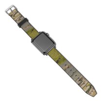 yanfind Watch Strap for Apple Watch Rural Countryside Plant Pictures Grassland Outdoors Stock Agriculture Grey Nepal Free Compatible with iWatch Series 5 4 3 2 1