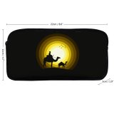 yanfind Pencil Case YHO Suryapraveen Dark Minimal Camels  Silhouette Zipper Pens Pouch Bag for Student Office School