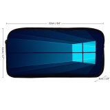 yanfind Pencil Case YHO Technology Minimal  Microsoft Minimalist Zipper Pens Pouch Bag for Student Office School