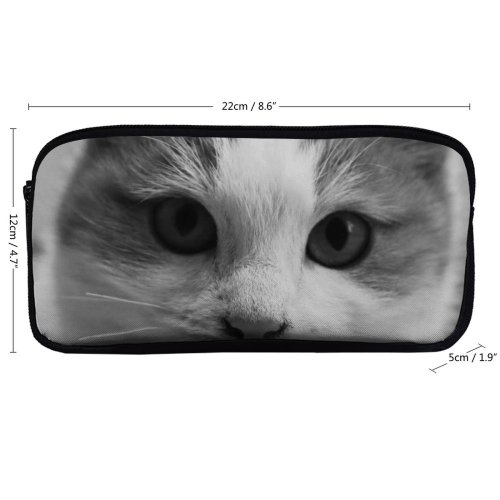 yanfind Pencil Case YHO Lovely Images Pet Manx Kids Siamese Wallpapers Pictures Angora Creative Pussy Cat Zipper Pens Pouch Bag for Student Office School