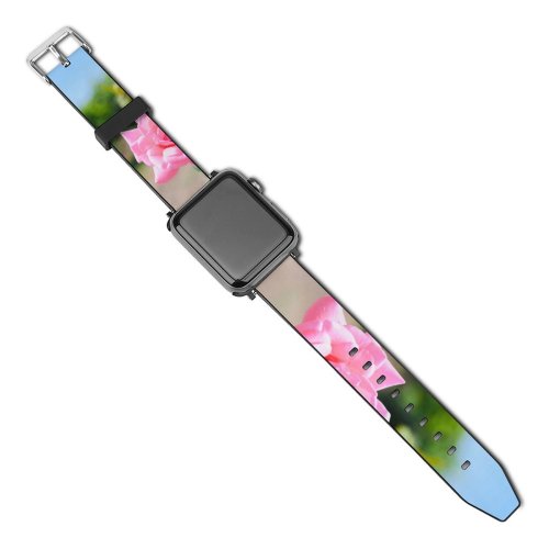 yanfind Watch Strap for Apple Watch Flower Vegetation Petal Rose Geranium Grass Plant  Creative Images Bush Compatible with iWatch Series 5 4 3 2 1