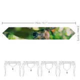 Yanfind Table Runner Plant Blurred Specie Daylight Harmony Deer Tree Alone Biology Spot Walk Wild Everyday Dining Wedding Party Holiday Home Decor