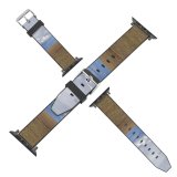 yanfind Watch Strap for Apple Watch Desolate Plains Abandoned Agriculture Field Praire Horizon Sky Panorama Farming Ground Compatible with iWatch Series 5 4 3 2 1