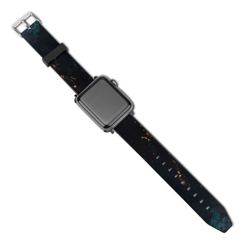 yanfind Watch Strap for Apple Watch Vadim Sadovski Space Earthlike Planet Space Ship Universe Closeup Compatible with iWatch Series 5 4 3 2 1