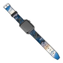 yanfind Watch Strap for Apple Watch Dominic Kamp Santis Highest   Swis Alps Panorama Switzerland Compatible with iWatch Series 5 4 3 2 1