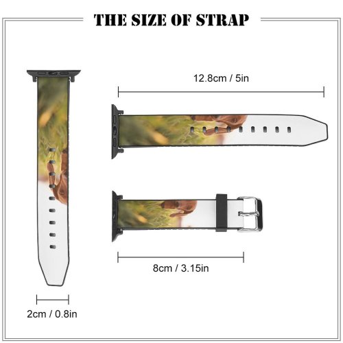 yanfind Watch Strap for Apple Watch Dog Pet Free Pictures Grass Hound Plant Images Beagle Puppies Compatible with iWatch Series 5 4 3 2 1
