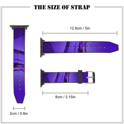 yanfind Watch Strap for Apple Watch Mountains Rocks Night Starry Sky Scenery MacOS Big Sur IOS Compatible with iWatch Series 5 4 3 2 1