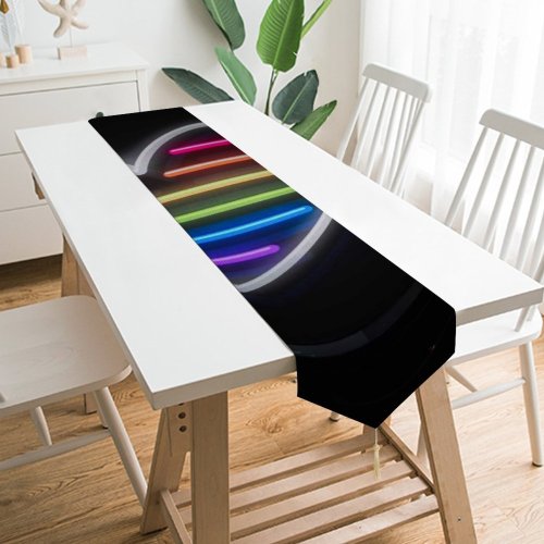 Yanfind Table Runner Advertisement Times Interior Billboard Domain Love Light Neon Public Electronics Heart Everyday Dining Wedding Party Holiday Home Decor