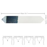 Yanfind Table Runner Boats Clear Tourism Vacation Wood Adventure Landscape Daylight Mountains Travel Formations Island Everyday Dining Wedding Party Holiday Home Decor