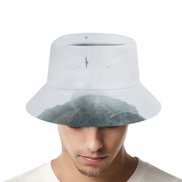 yanfind Adult Fisherman's Hat Seagul Images Snowdonia Caernarfon Peak Commons United Atmospheric Creative Kingdom Scramble Snowdon Fishing Fisherman Cap Travel Beach Sun protection