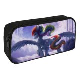 yanfind Pencil Case YHO VanillaGhosties Graphics CGI Rainbow Dash  Pony My Little Friendship Is Magic Zipper Pens Pouch Bag for Student Office School