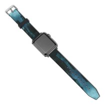 yanfind Watch Strap for Apple Watch Moai Statues Easter Island   Night Sky Compatible with iWatch Series 5 4 3 2 1