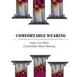yanfind Watch Strap for Apple Watch Carsten Heyer Flowers Purple Flower Macro Closeup Petals  Bloom Spring Pericallis Compatible with iWatch Series 5 4 3 2 1
