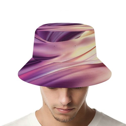 yanfind Adult Fisherman's Hat Abstract Swirls Huawei MateBook Pro Fishing Fisherman Cap Travel Beach Sun protection