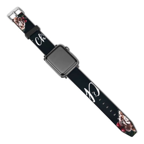 yanfind Watch Strap for Apple Watch Celebrations Christmas Merry Decoration Xmas Fruits Frozen Compatible with iWatch Series 5 4 3 2 1