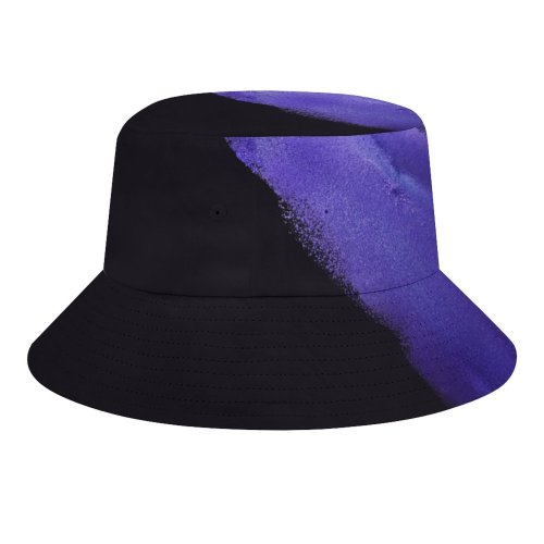 yanfind Adult Fisherman's Hat Abstract Galaxy S AMOLED Particles Purple Fishing Fisherman Cap Travel Beach Sun protection