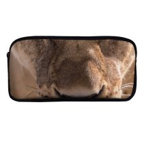 yanfind Pencil Case YHO Images Whiskers Africa Wildlife Safari   Free Lioness Watch Pictures Big Zipper Pens Pouch Bag for Student Office School
