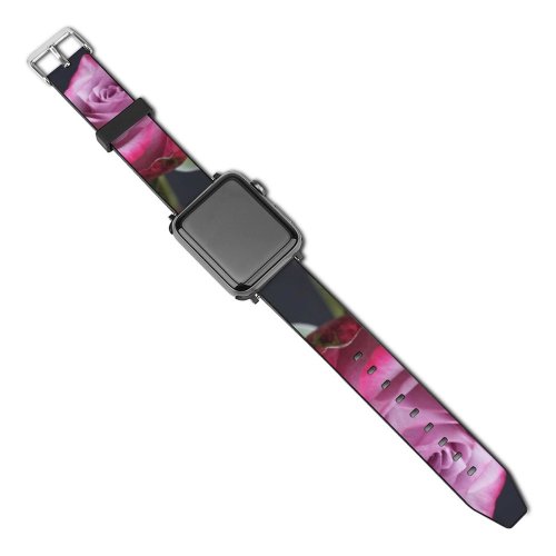 yanfind Watch Strap for Apple Watch Flower Rose Images Free Plant Petal Pictures Compatible with iWatch Series 5 4 3 2 1