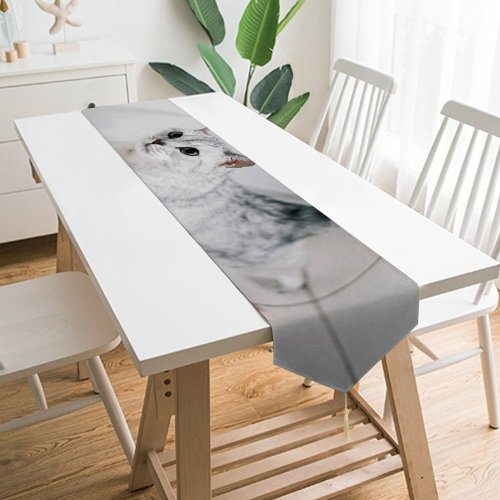 Yanfind Table Runner Fun Cute Baby Young Room Family Girl Portrait Everyday Dining Wedding Party Holiday Home Decor