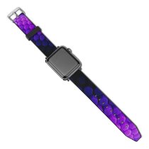 yanfind Watch Strap for Apple Watch Dante Metaphor Abstract Hexagons Patterns Violet Blocks Compatible with iWatch Series 5 4 3 2 1
